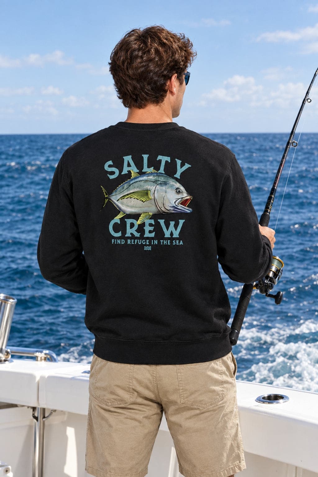 Felpa Girocollo Salty Crew Ulua Crew - 2