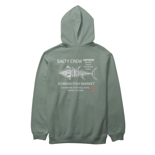 Felpa Cappuccio Uomo Salt Crew Ichiban Fleece - 4
