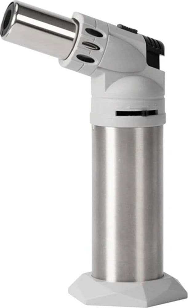 BRUCIATORE CARAMELLATORE A GAS BUTANO DA CUCINA RICARICABILE CON REGOLATORE FIAMMA - 4
