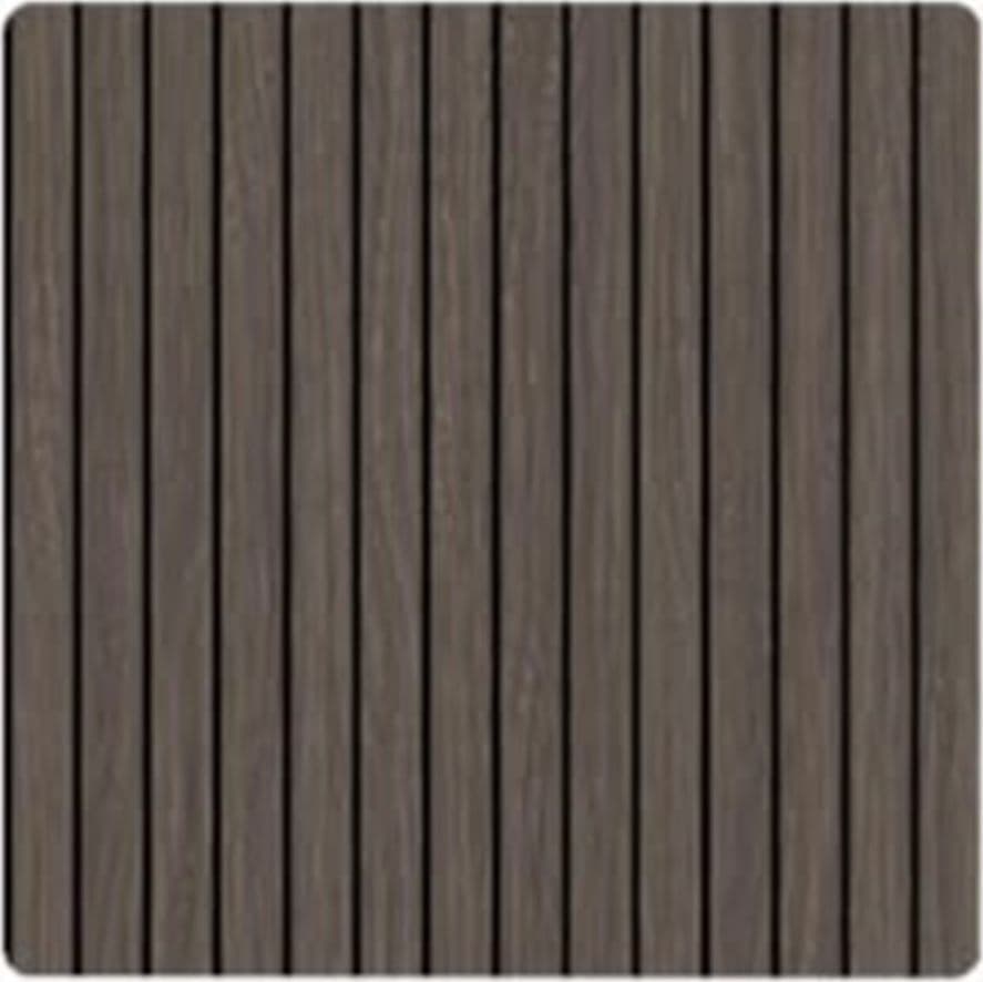 ROTOLO PANNELLO MURALE ADESIVO 60X300CM EFFETTO LEGNO SCURO A DOGHE SCANALATE PARETI GS-Y05 - 3