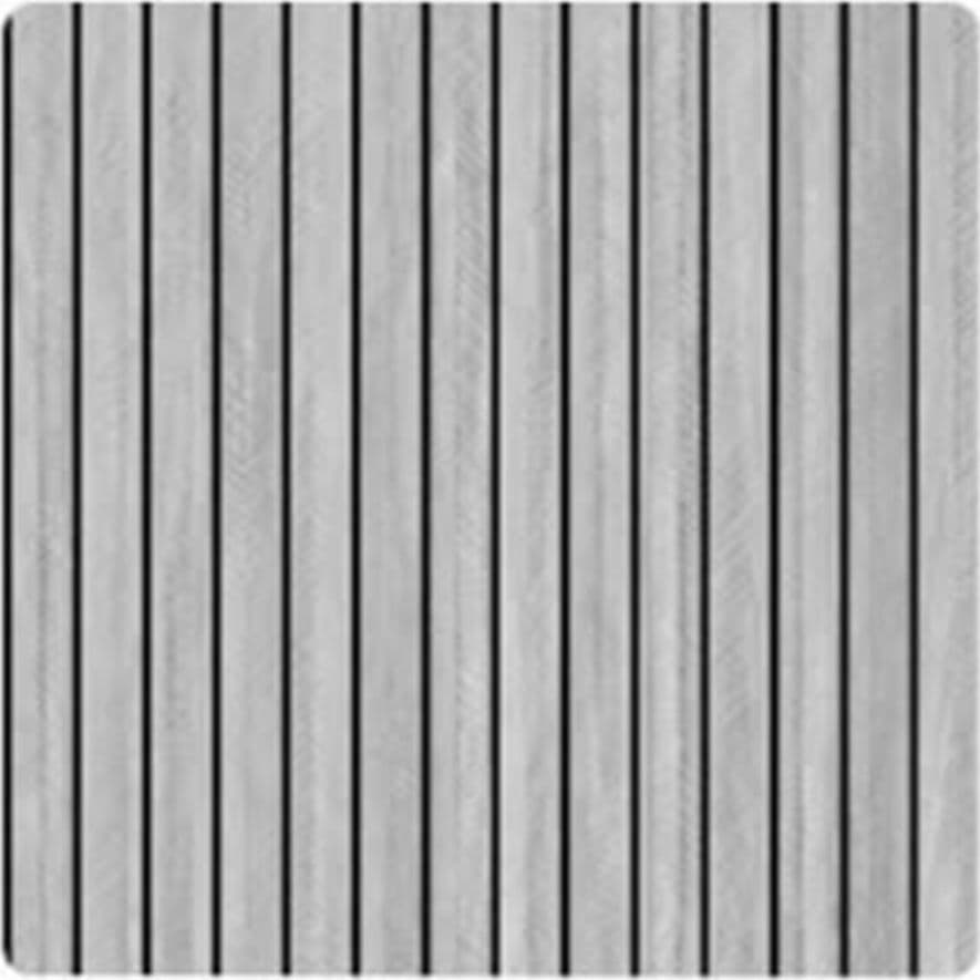 ROTOLO PANNELLO MURALE ADESIVO 60X300CM EFFETTO LEGNO GRIGIO A DOGHE SCANALATE GS-Y33 - 3