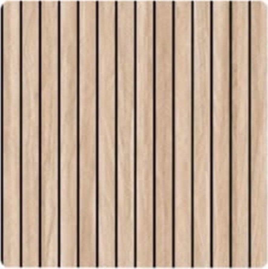 ROTOLO PANNELLO MURALE ADESIVO 60X300CM EFFETTO LEGNO CHIARO A DOGHE SCANALATE PARETI GS-Y34 - 3