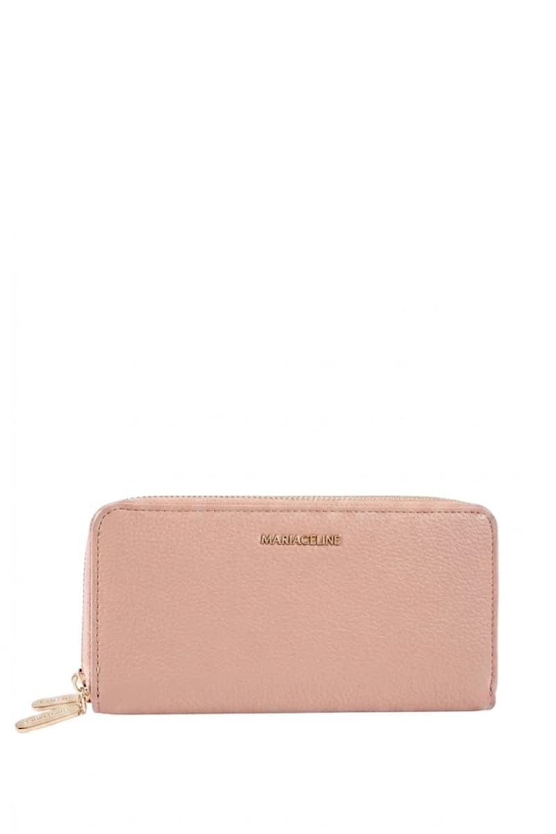 Portafogli grande doppia zip in ecopelle Betty | MARIACELINE - 3