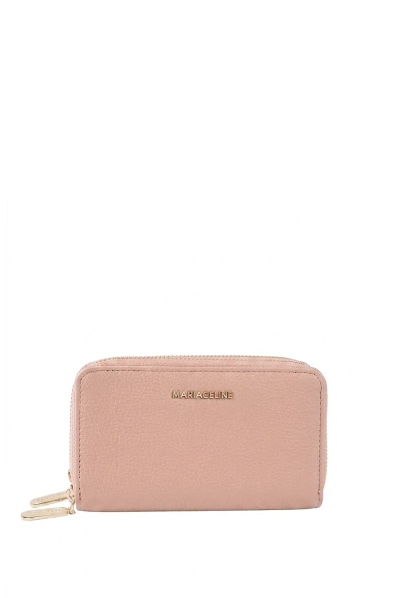 Portafogli piccolo doppia zip in ecopelle Betty | MARIACELINE - 1