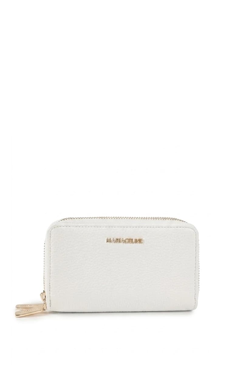 Portafogli piccolo doppia zip in ecopelle Betty | MARIACELINE - 3
