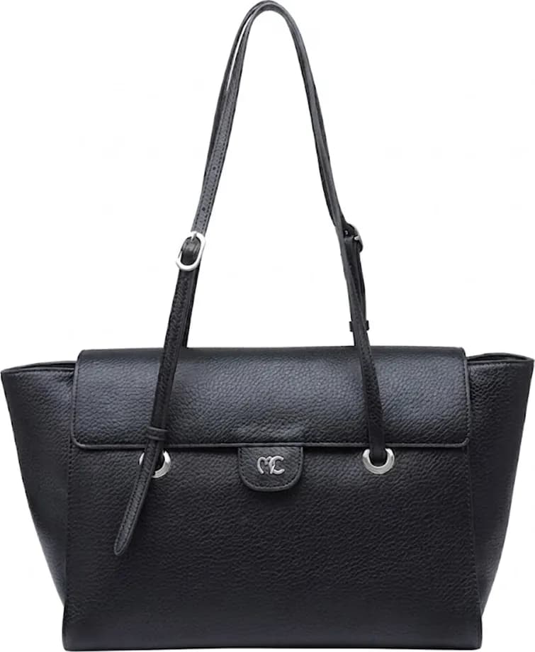 Borsa shopper a spalla in ecopelle Anastasia | MARIACELINE - 2