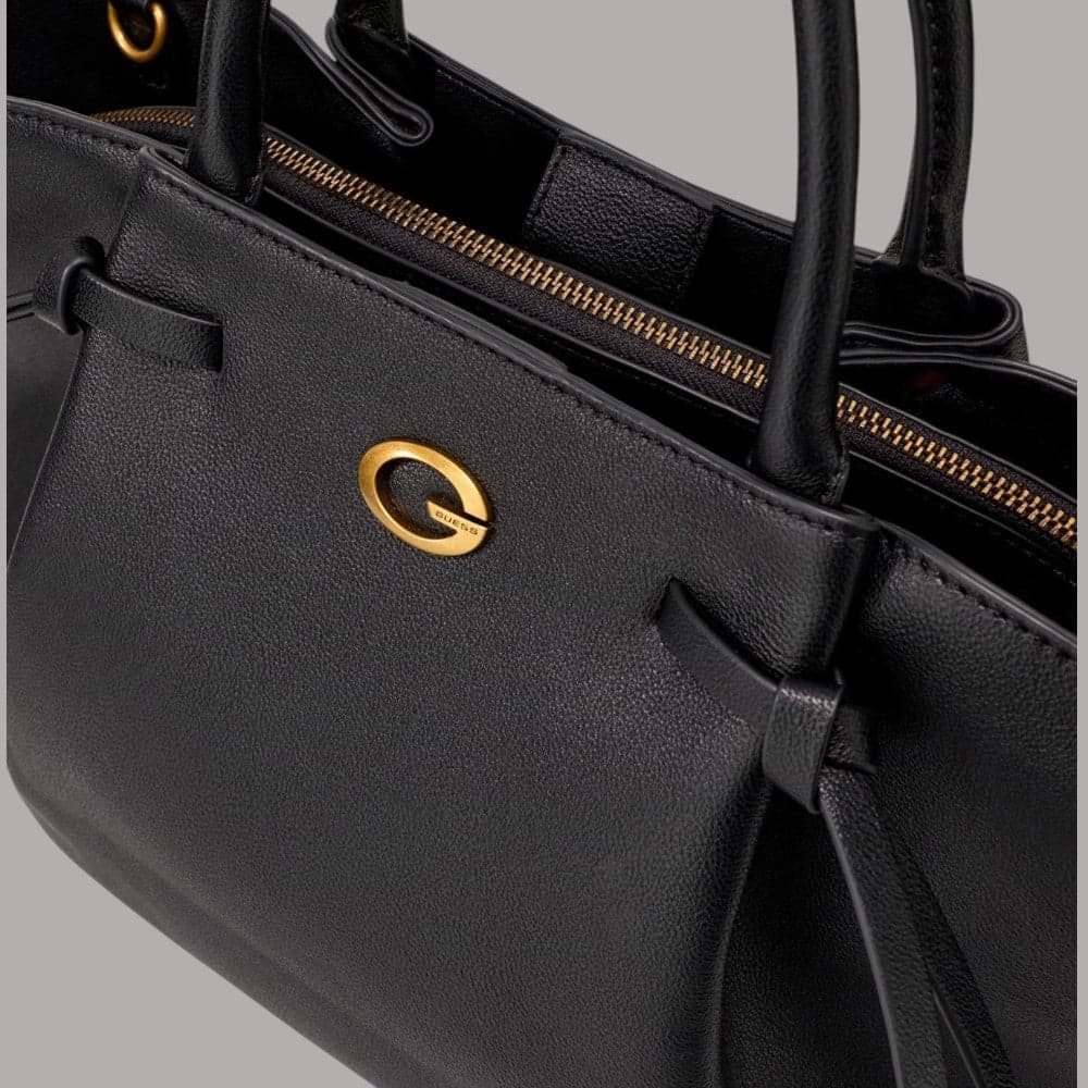 Borsa a mano Guess Allegra con dettagli a frange e tracolla removibile - 3
