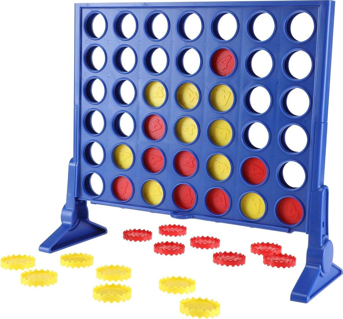 Hasbro Gaming Forza 4 Classico Gioco da Tavolo di Strategia per 2 Giocatori con Griglia e 42 Gettoni Colorati Regalo per Bambini e Bambine dai 6+ - 3