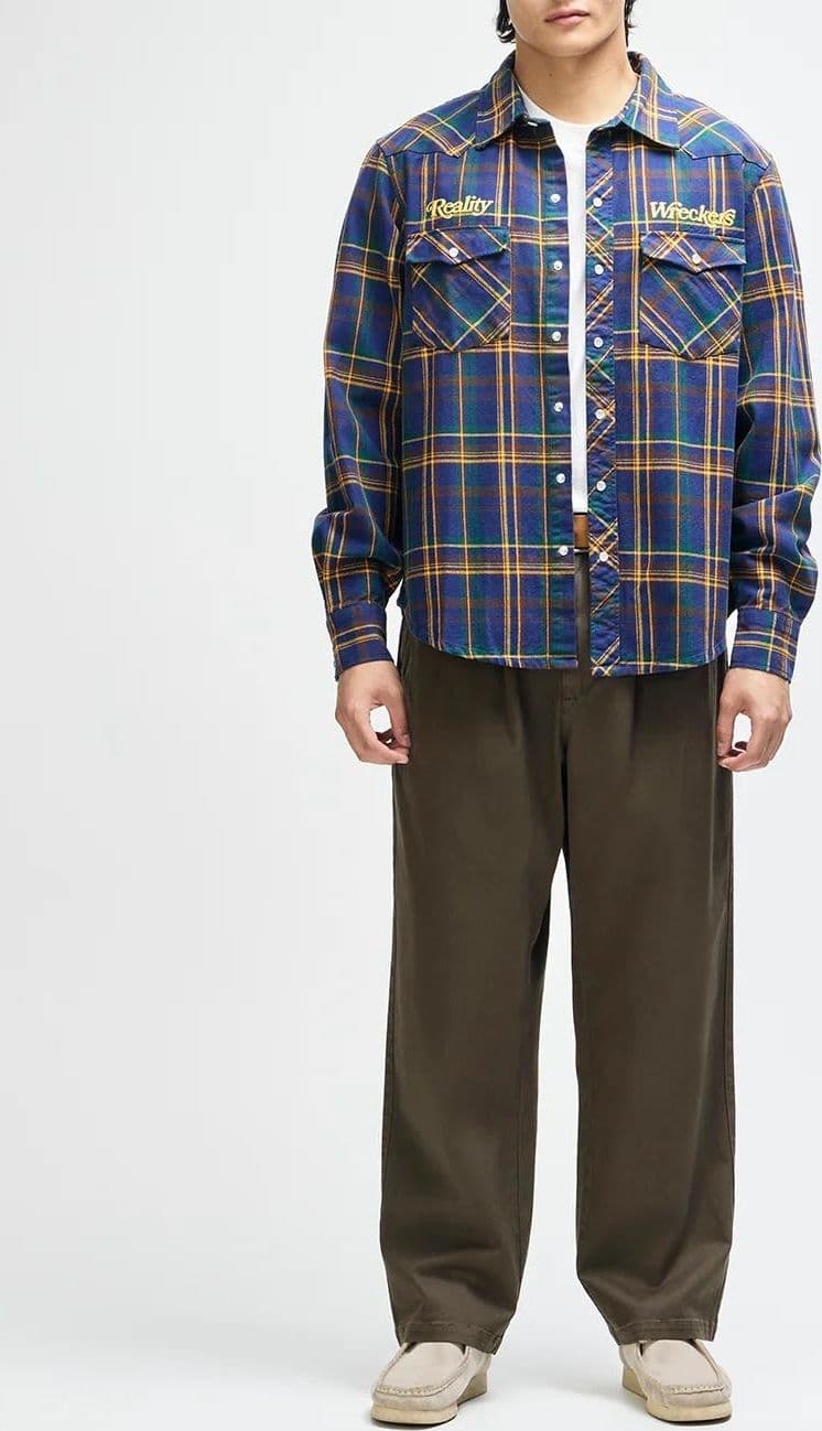 DEUS EX MACHINA REALITY WRECKERS CHECK SHIRT - 3
