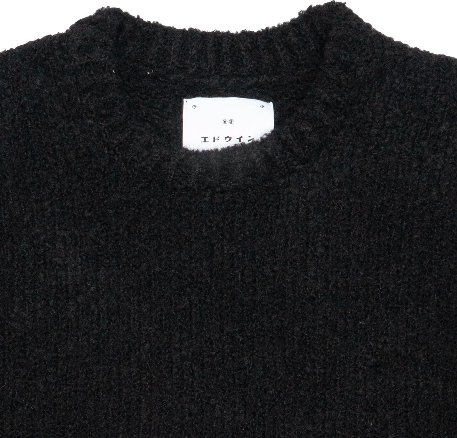 EDWIN Maglia Adulto unisex Edwin Dun Textured Black - 2
