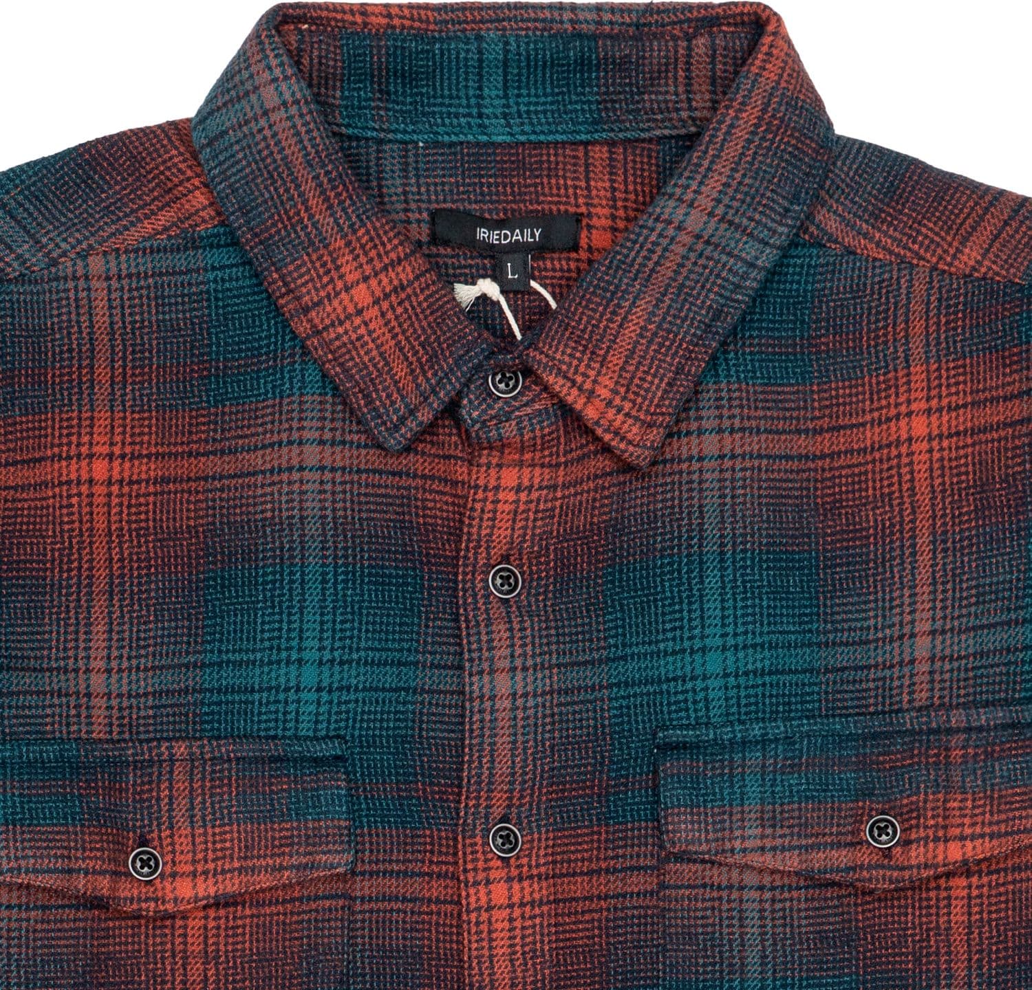 IRIEDAILY Camicia Uomo Iriedaily Rosomako Flannel Navy - 2
