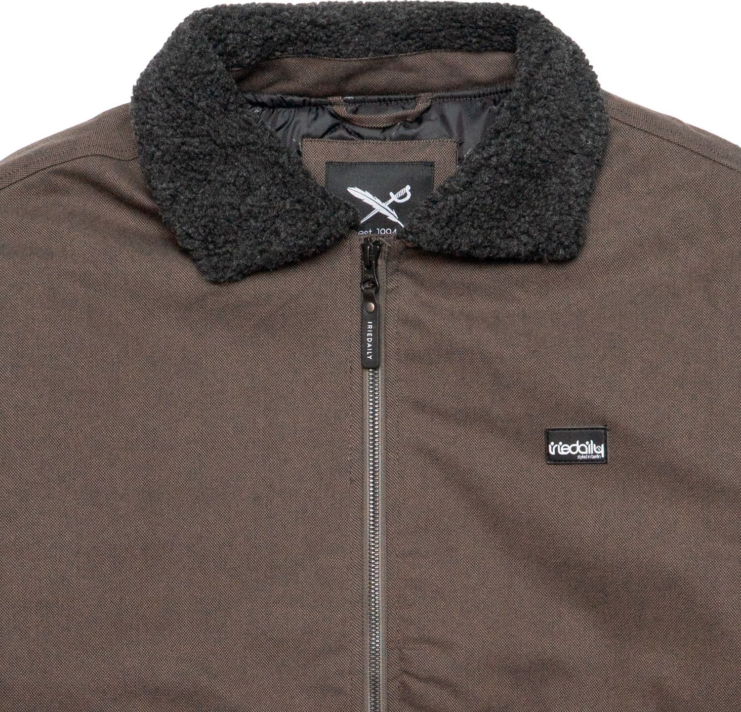 IRIEDAILY Jacket Uomo Iriedaily Get on Deck Black Olive - 2