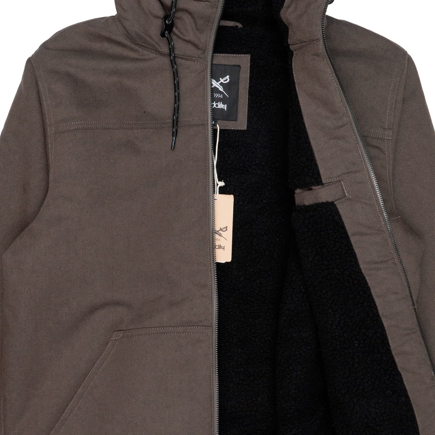 IRIEDAILY Jacket Uomo Iriedaily Dock36 Swing Black Olive - 3