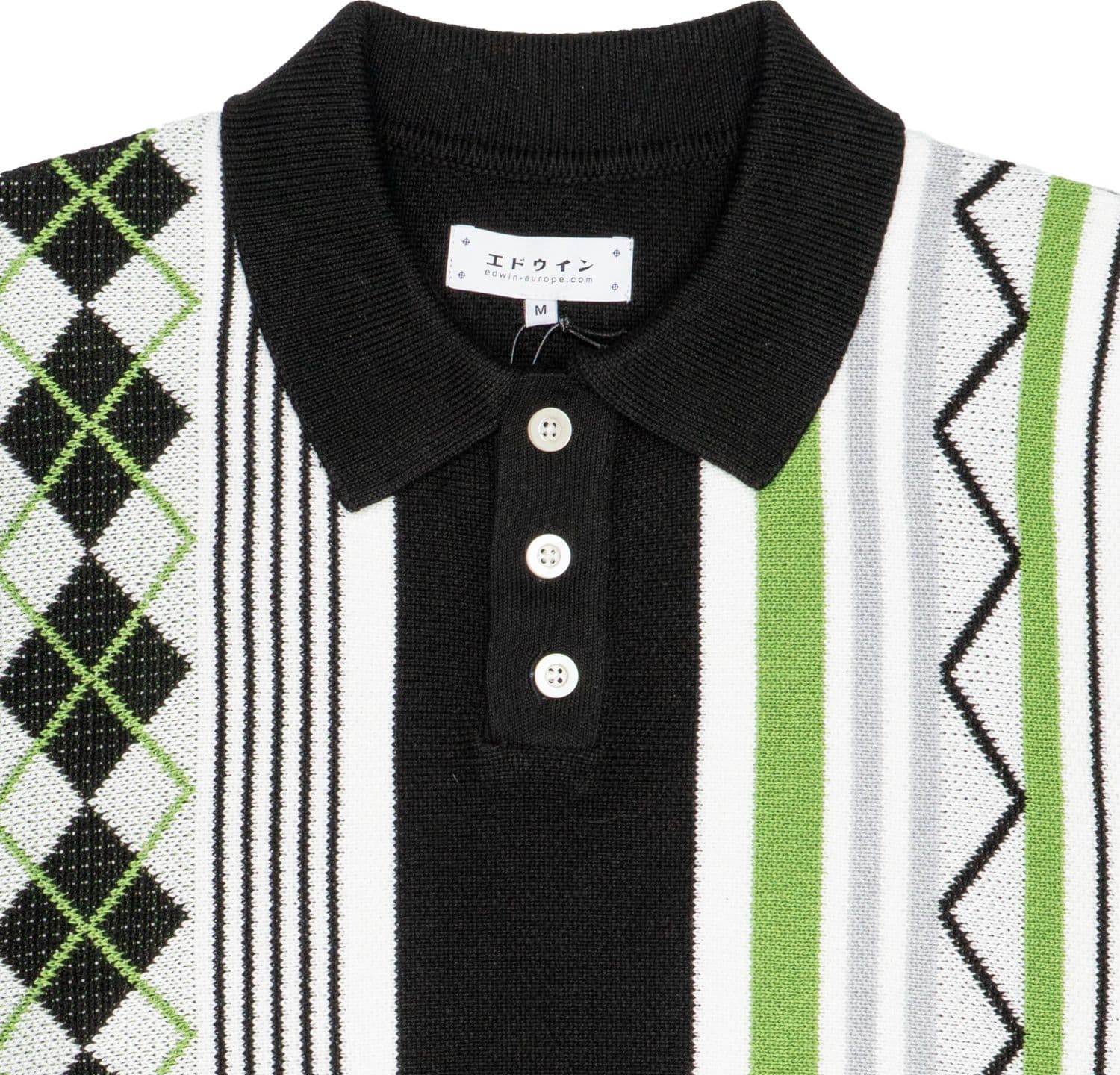 EDWIN Polo Uomo Edwin Tulla Black - 2