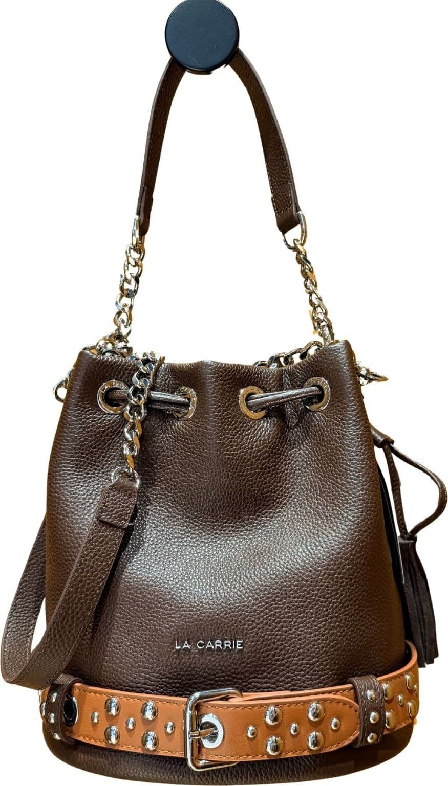 LACARRIE Borsa Donna  BACKDOOR BUCKET TUMBLED LEATHER nn67l33