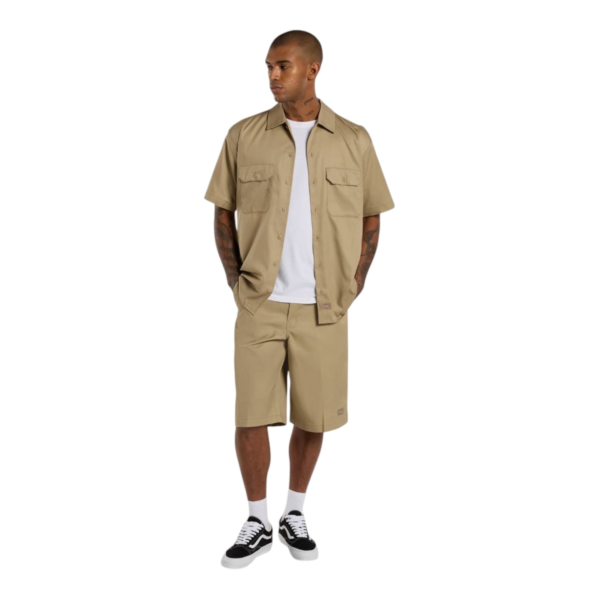 DICKIES jorts dickies shorts 13 in multi pocket - khaki - 5