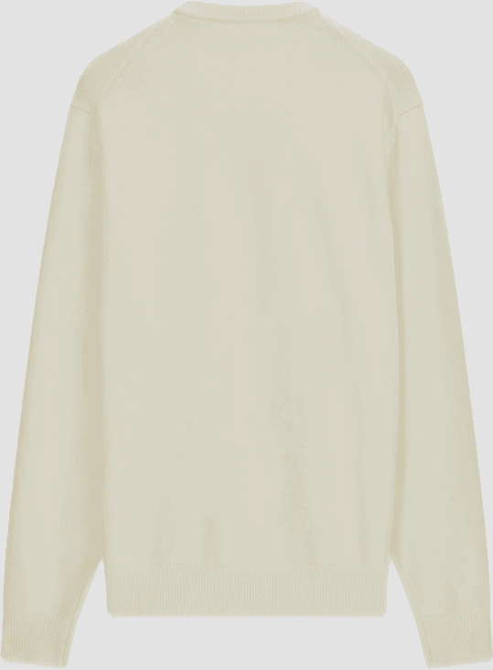 GUESS maglione girocollo uomo beige - 2