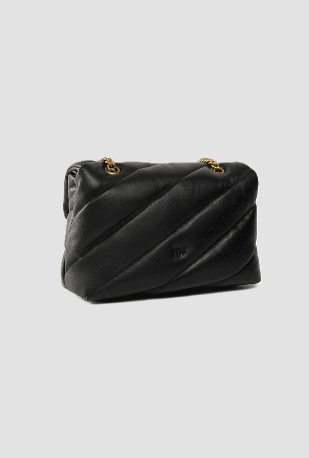 Pinko borsa media love bag donna nero - 2