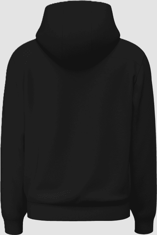 GUESS felpa con zip e cappuccio uomo nero - 2