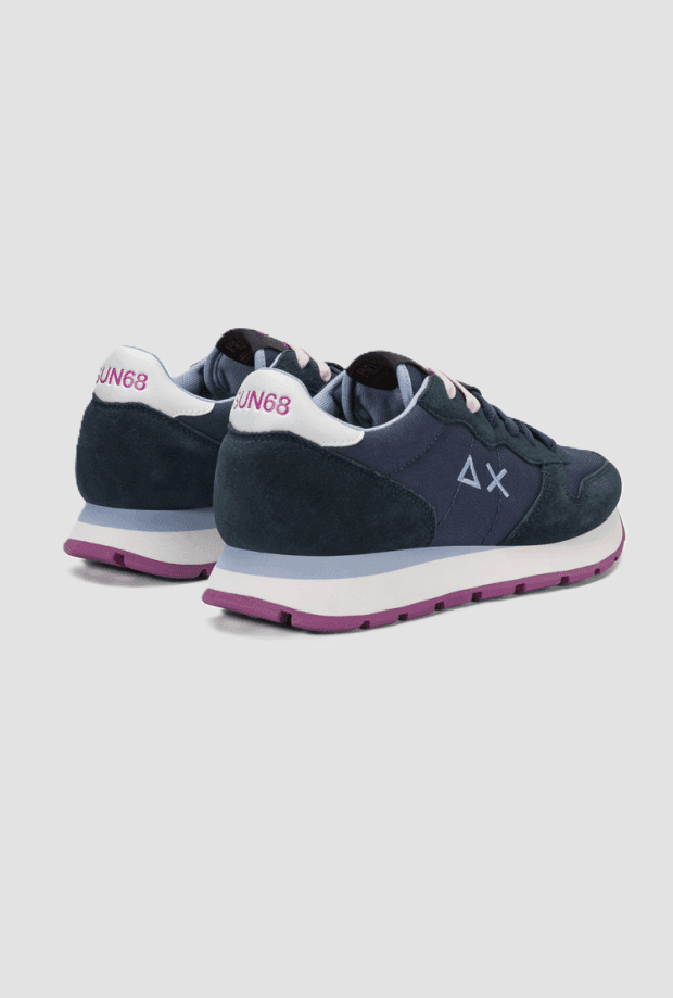 SUN68 scarpe ally solid donna navy blue - 3