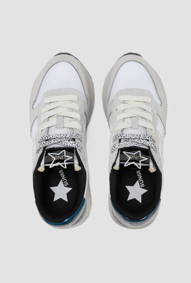 SUN68 scarpe big stargirl donna bianco - 4