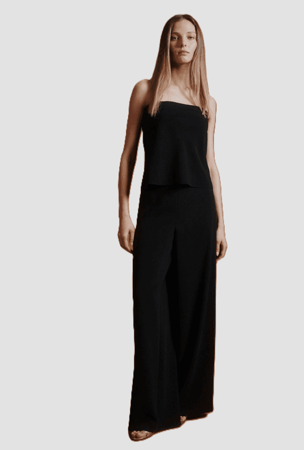 MARELLA pantalone a gamba ampia donna nero - 2