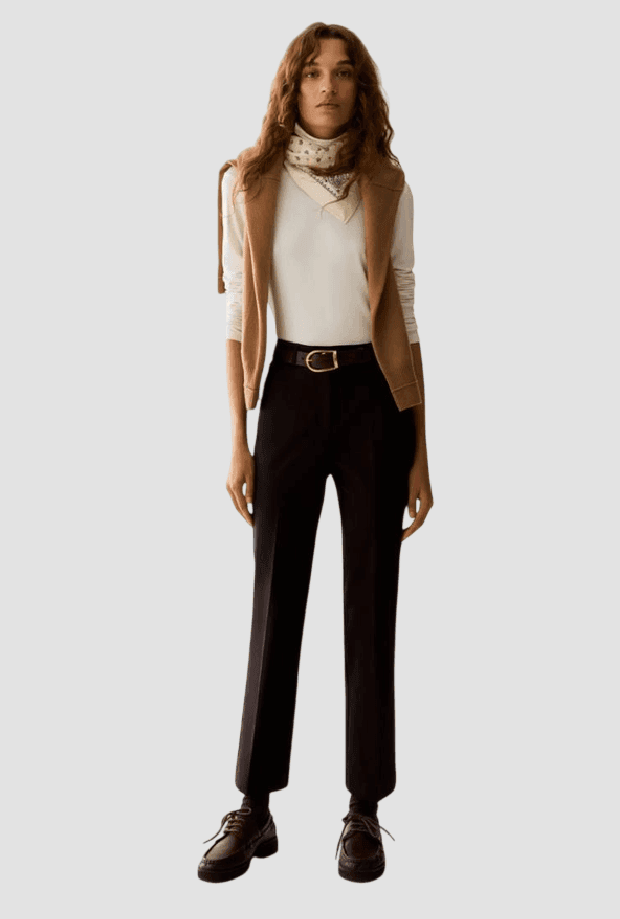 PENNYBLACK pantalone mini-flare donna testa di moro - 2