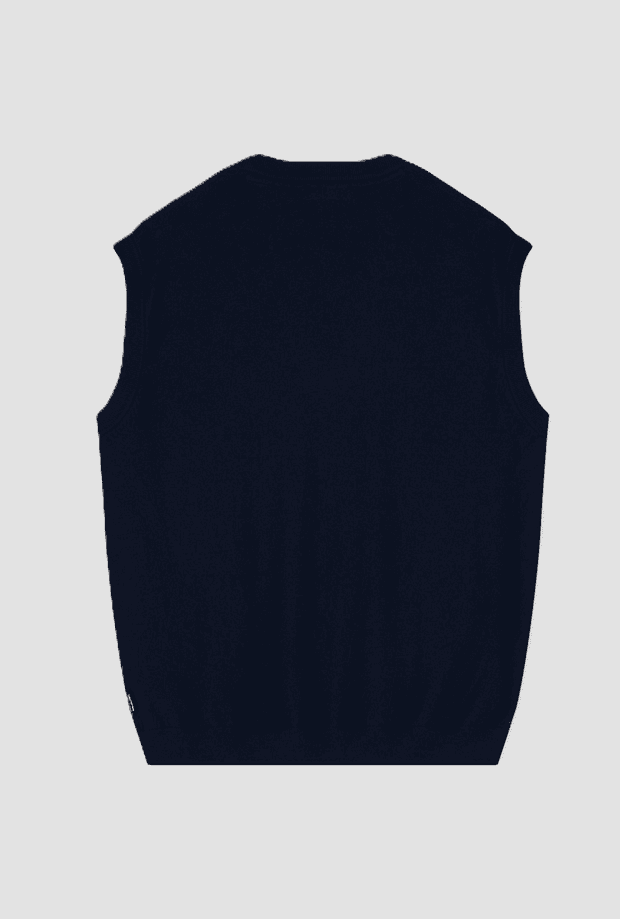 EA7 gilet golf pro da uomo navy blue - 2