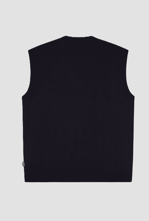 EA7 gilet golf pro da uomo nero - 2