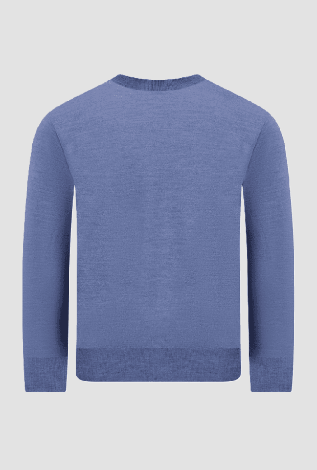 Paul&amp;Shark maglia in pura lana con dettagli uomo blu - 2