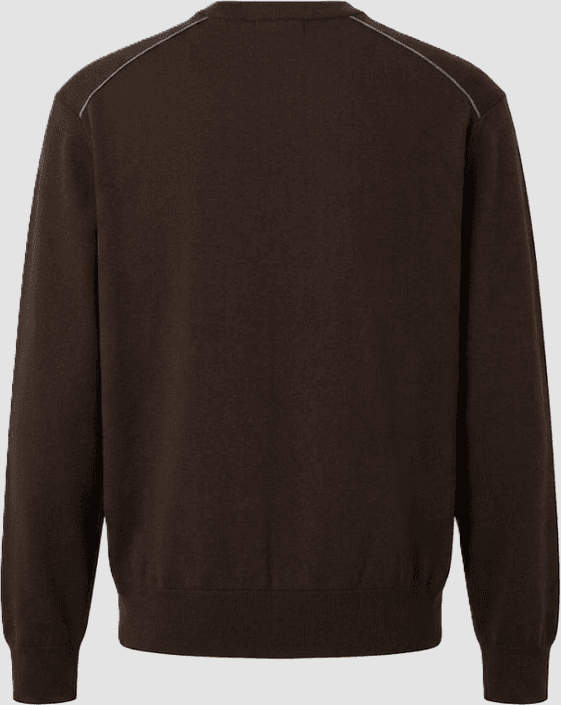 Paul&amp;Shark maglia in lana a girocollo uomo marrone - 2