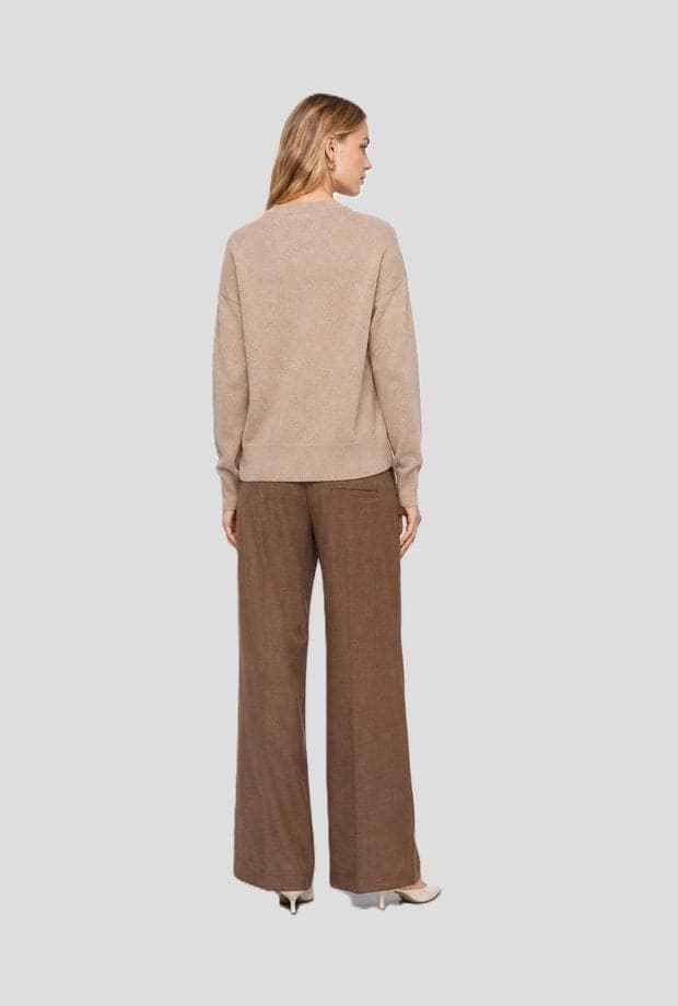 KOCCA maglia donna beige dorato - 3