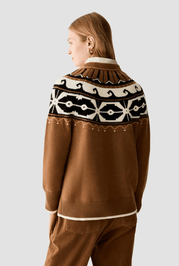 PENNYBLACK maglia in blend di lana donna tabacco - 3