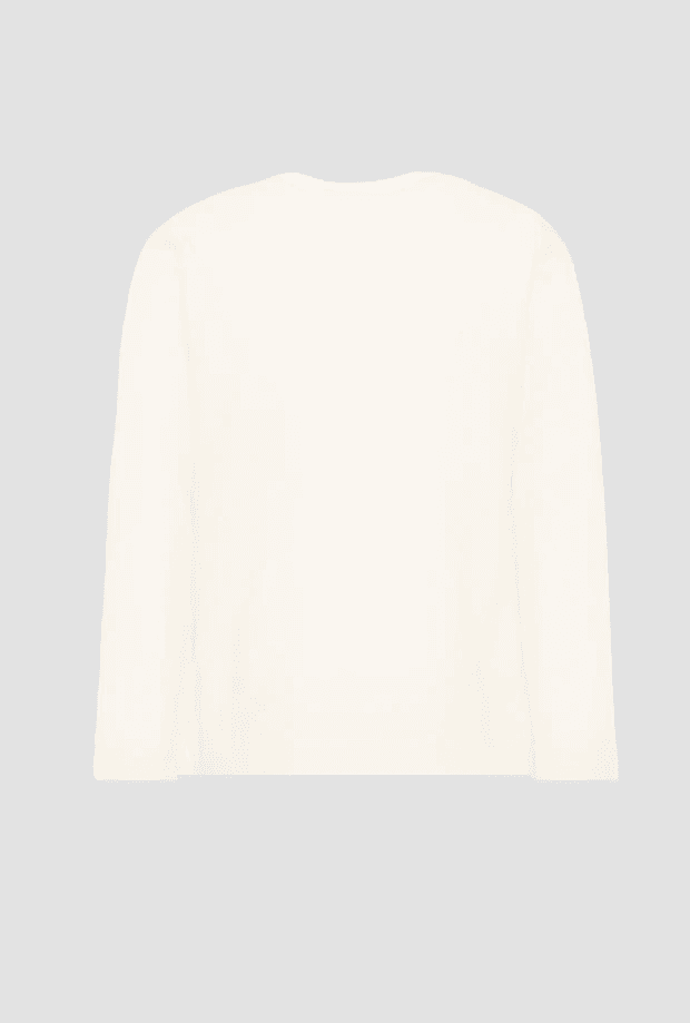 MONNALISA t-shirt con stampa bambina panna - 2