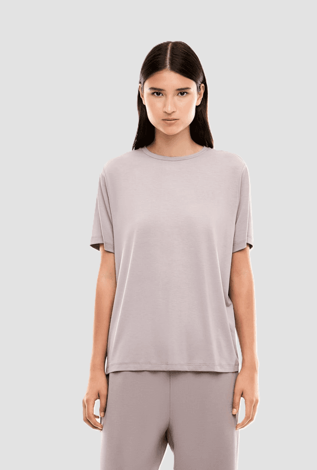 EA7 t-shirt tecnica da donna grigio - 3