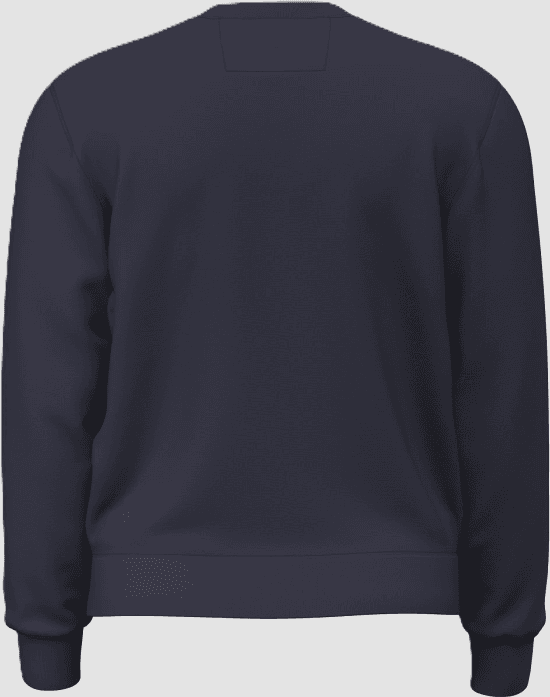 GUESS felpa in pile uomo navy blue - 3