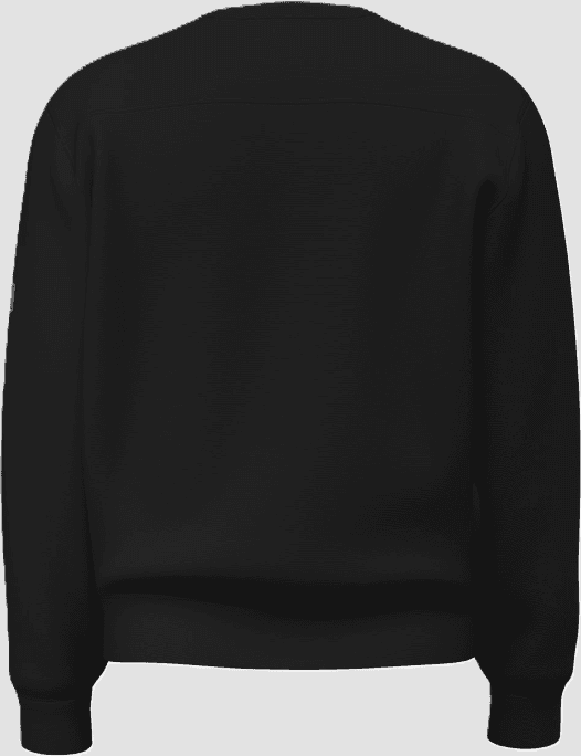 GUESS felpa girocollo uomo nero - 2