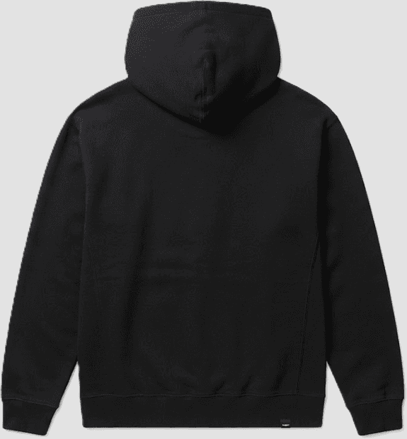 ICON felpa con cappuccio e zip da uomo nero - 2