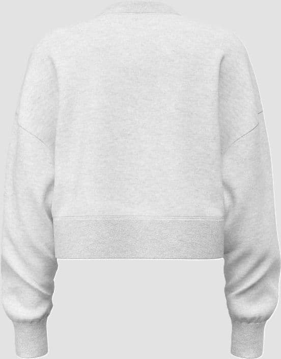GUESS felpa crop donna grigio - 2