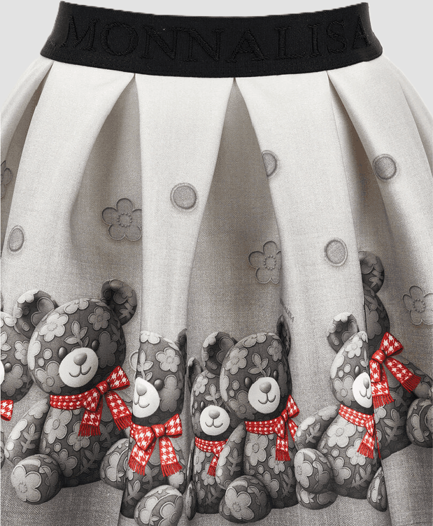 MONNALISA gonna teddy bambina grigio - 2