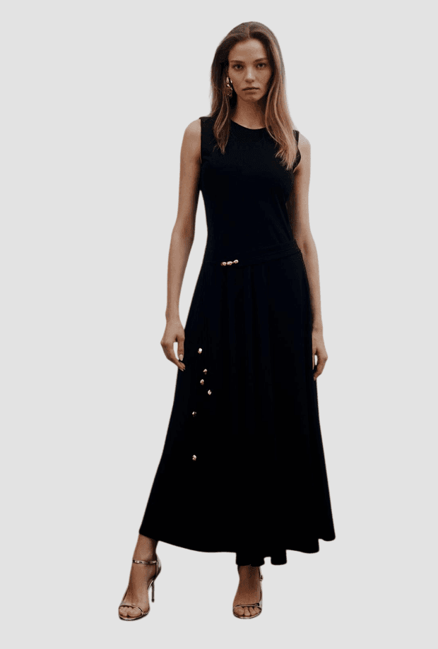 MARELLA abito smanicato donna nero - 2