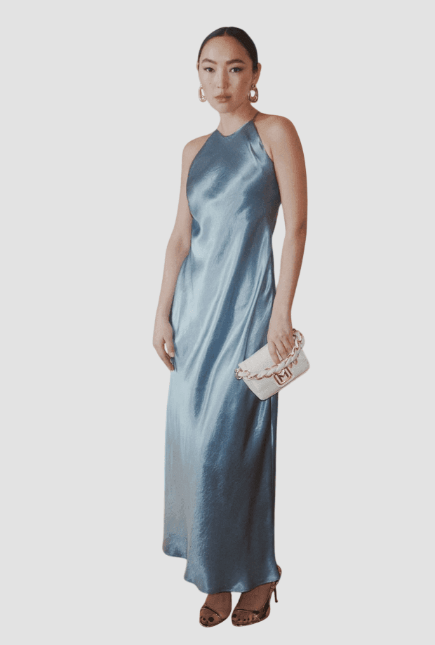 MARELLA abito con scollo all'americana donna azzurro - 2