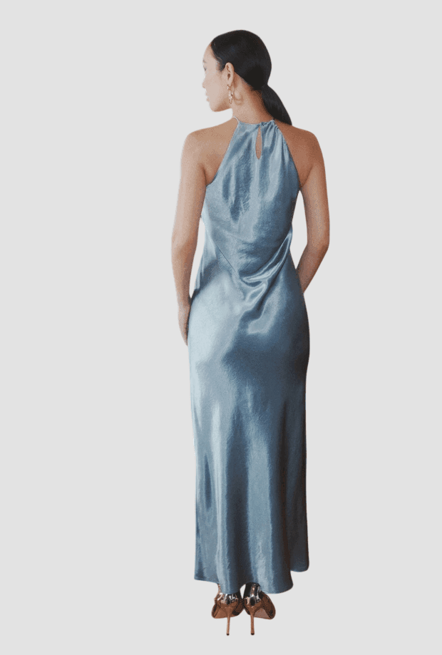 MARELLA abito con scollo all'americana donna azzurro - 3