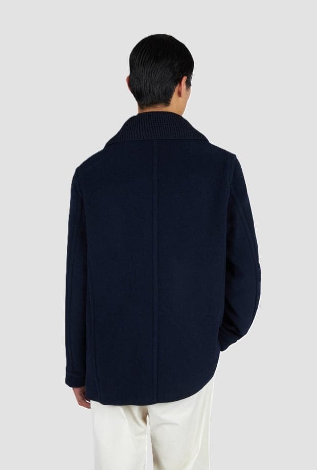 Paul&amp;Shark cappotto doppiopetto uomo blu - 3