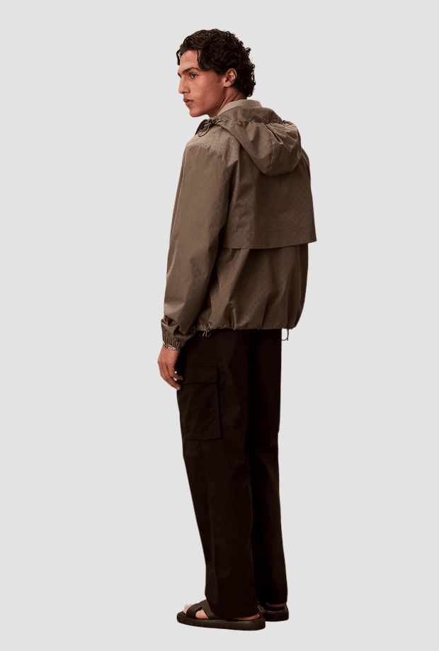 calvin klein pantalone cargo da uomo nero - 3