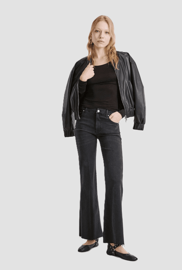 MARELLA jeans wide leg donna nero - 2