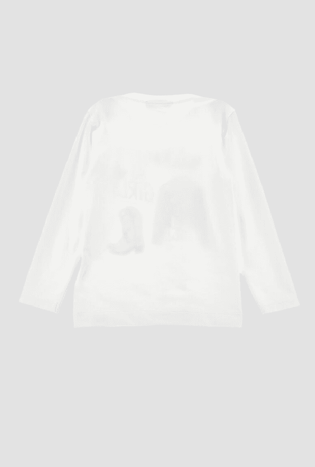 MONNALISA t-shirt cowgirl bambina panna - 2