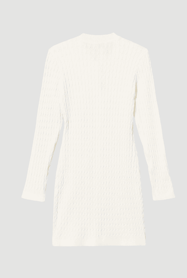 TWINSET abito in maglia bambina bianco neve - 2