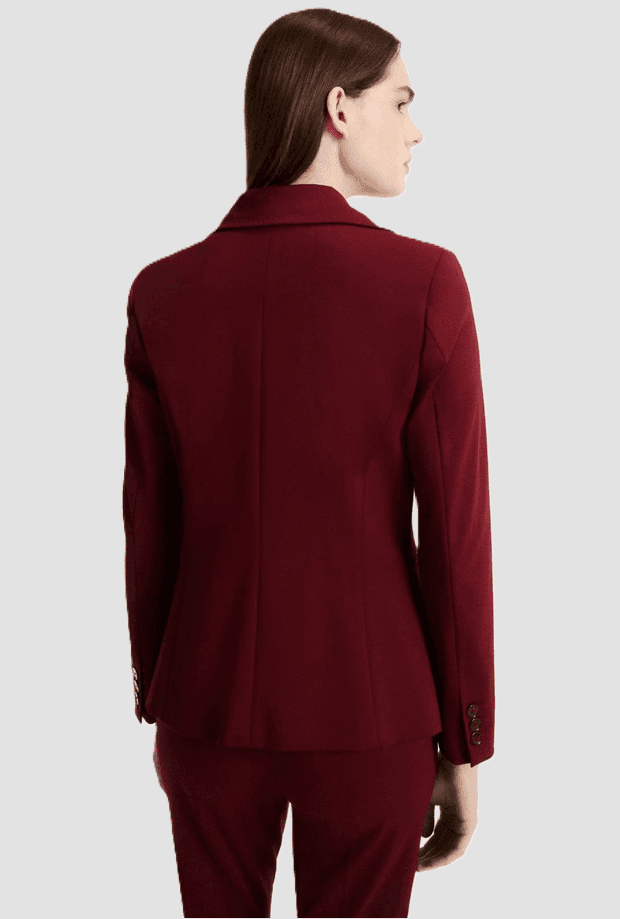 MARELLA giacca stretch fit donna bordeaux - 3