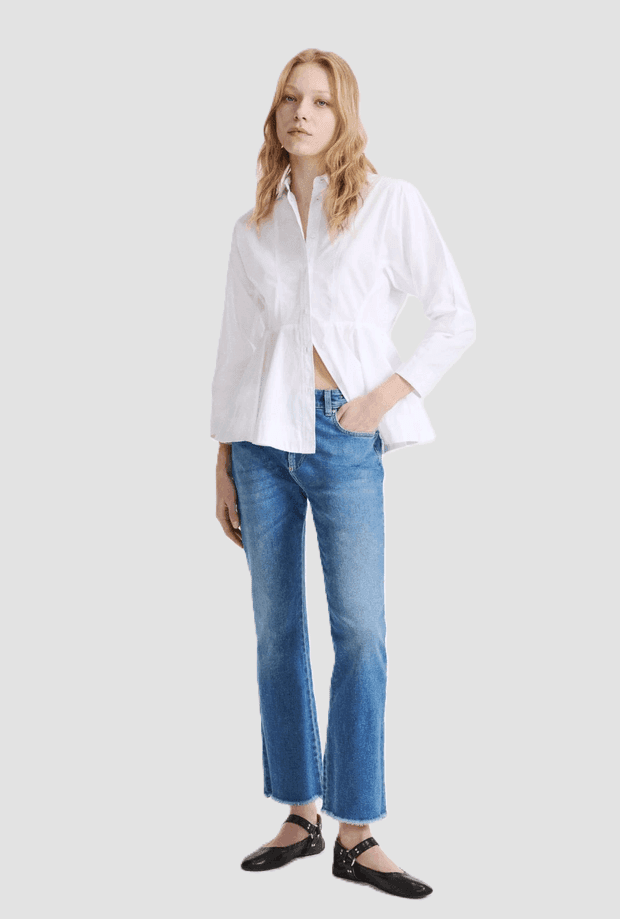 MARELLA jeans con fondo sfrangiato donna blu - 2